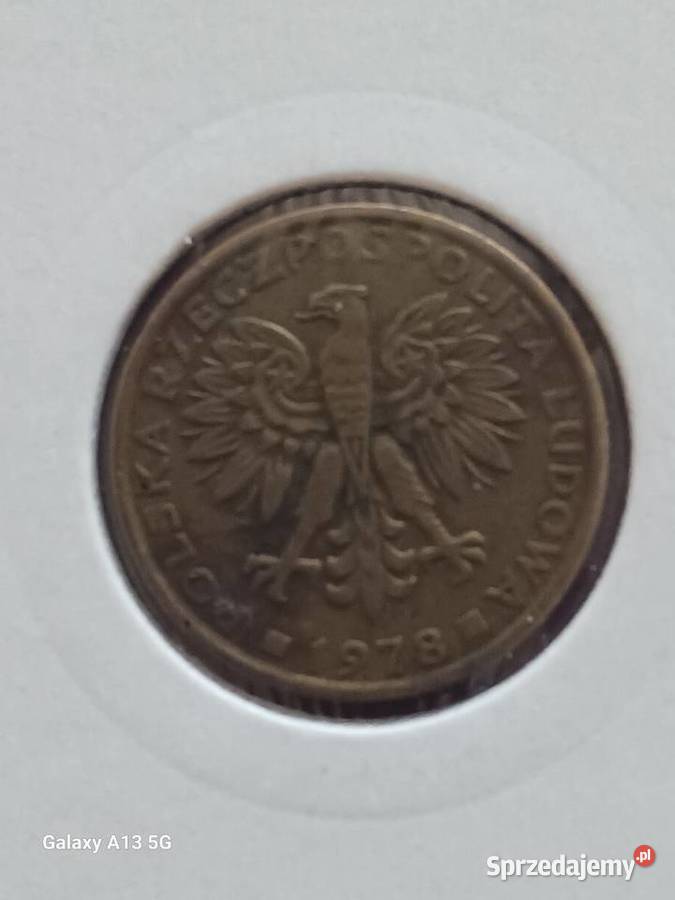 2 Złote 1978 r 2 bez znaku mennicy najniższy wielkopolskie Konin
