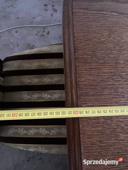 Stół rozkładany z 8 krzesłami 80cm Stoły kujawsko-pomorskie Chełmża