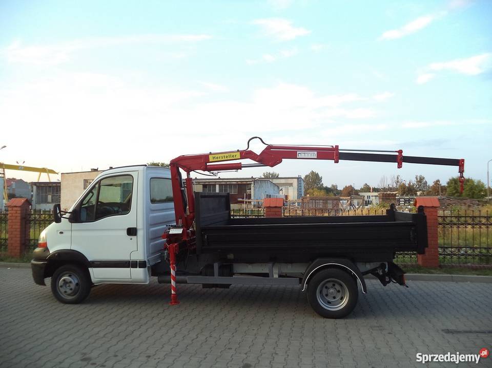 Renault Mascott HDS Dzwig Zuraw Kiper Wywrot Gostynin sprzedam