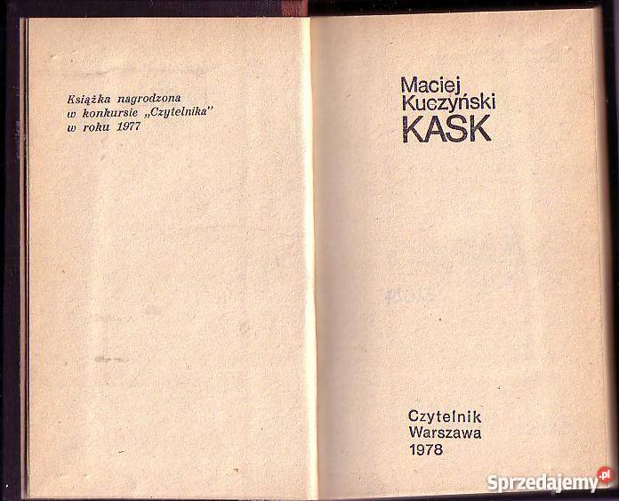 8229 KASK MACIEJ KUCZYŃSKI Czyrna