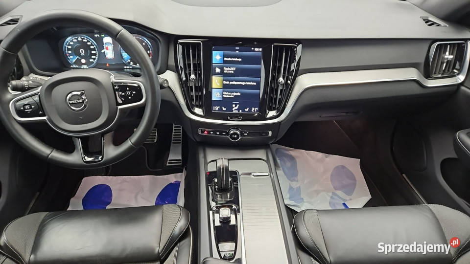 Volvo V60 B4 D Plus Dark aut Z Polskiego Salonu gniazdo USB mazowieckie Warszawa