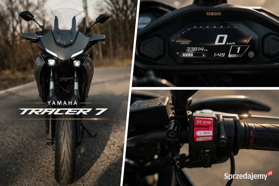 Yamaha MT Tracer 7 Serwisowana Ładna  Zawiercie sprzedam