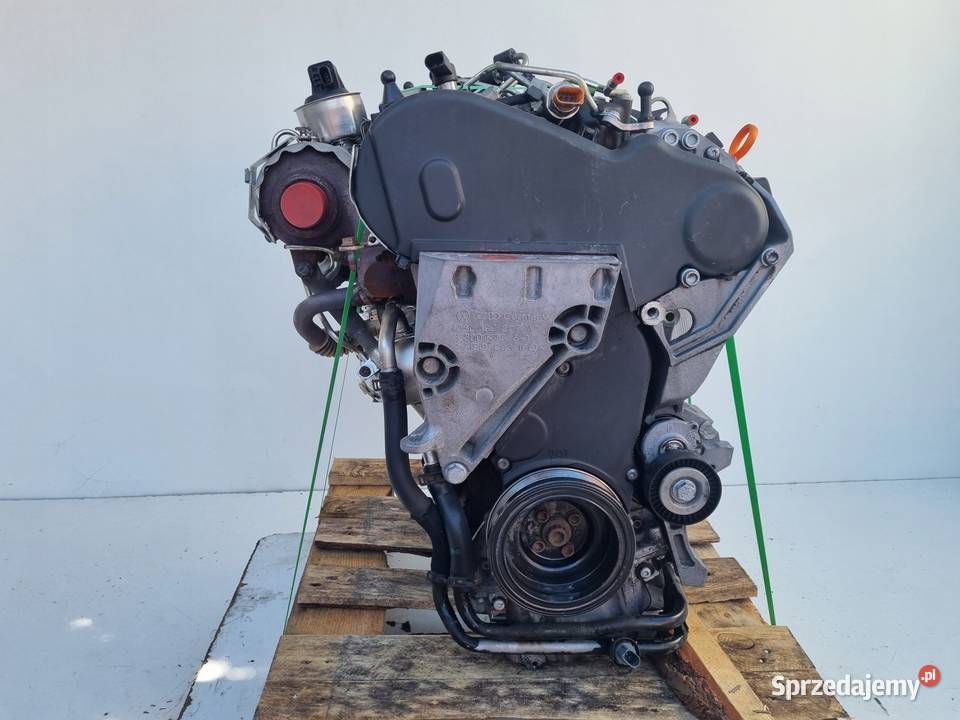 SILNIK KOMPLET VW Polo V 16 TDI 105 145 pali CAY