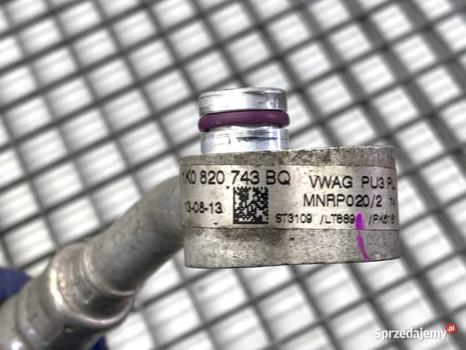 RURKA KLIMATYZACJI SKODA YETI 1K0820743BQ 14 122 podkarpackie