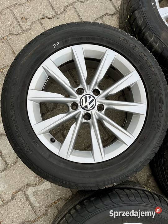 Felgi koła 17 5x112 oryginał Volkswagen Tiguan Samochodowe Świdnik