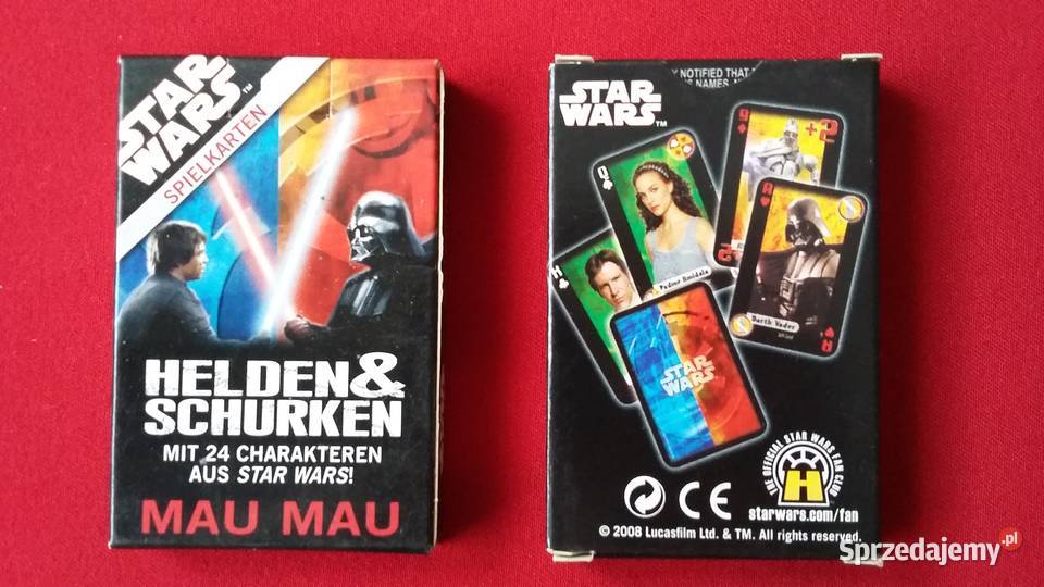 STAR WARS Karty do gry NOWE Duża ilość