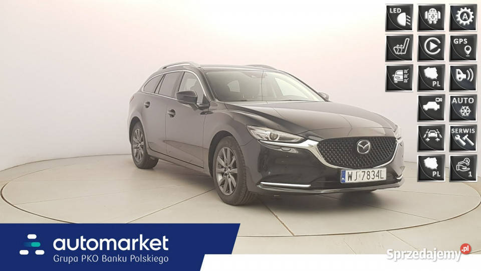 Mazda 6 20 CenterLine aut Z Polskiego Salonu wielofunkcyjna kierownica Warszawa