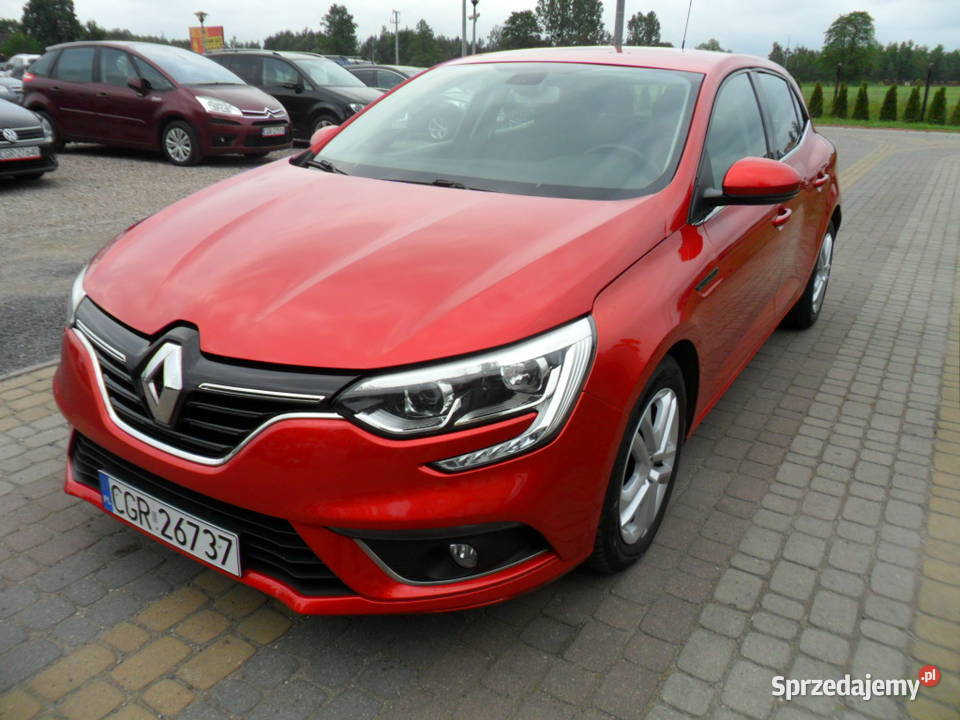 Megane iv 12 TCE 100 super stan ładny kolor benzyna Megane kujawsko-pomorskie Grudziądz