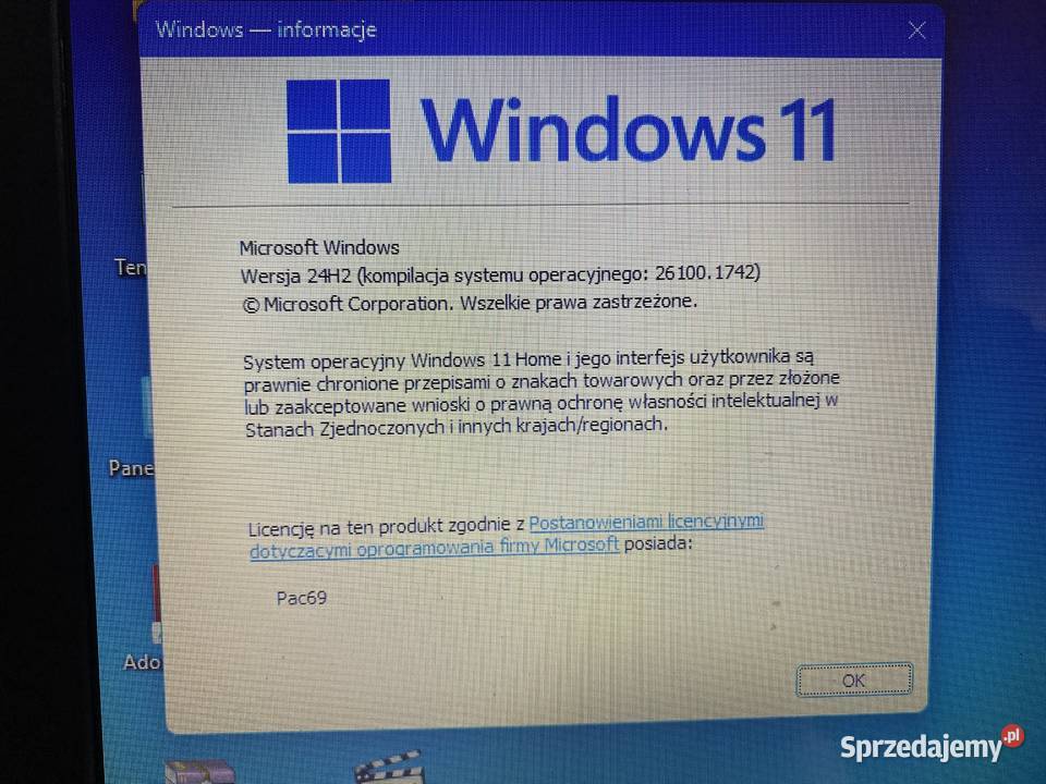 Laptop PackardBell EasyNote TE69HW CELERON 2955U mazowieckie Warszawa sprzedam