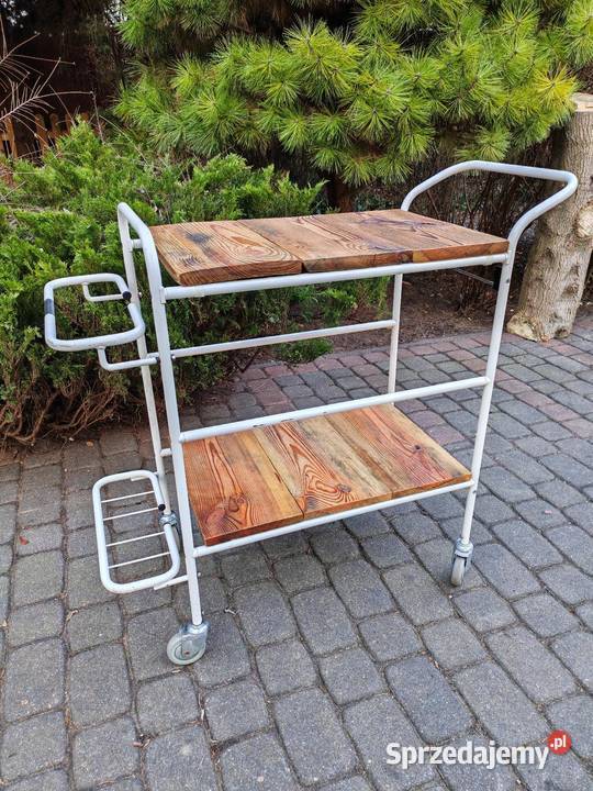 Vintage stoliczek pomocniczy wielkopolskie