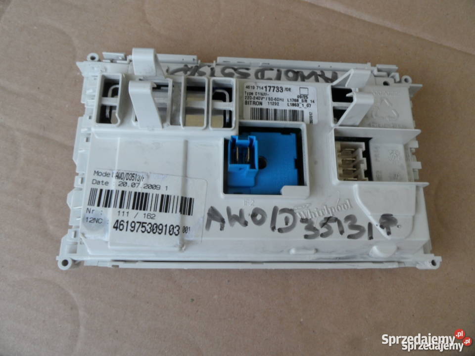programator pralki whirlpool awod3513p Dom i Ogród Strawczyn