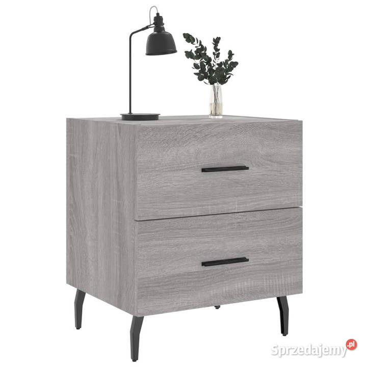Szafka nocna szary dąb sonoma 40x35x475 WM827352