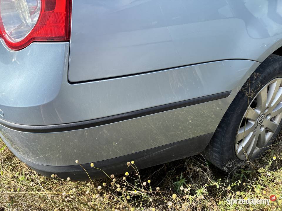 Zderzak Tył Volkswagen Passat B6 Sedan osobowe Zderzaki Motoryzacja Wisznice