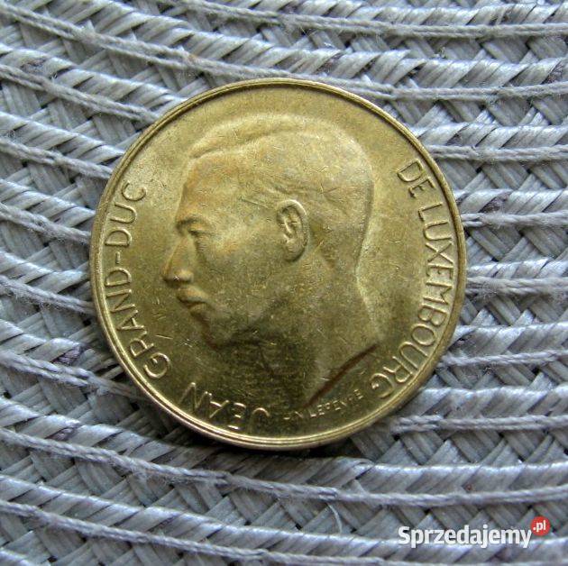 Luksemburg 5 Franków 1990r wielkopolskie Kalisz