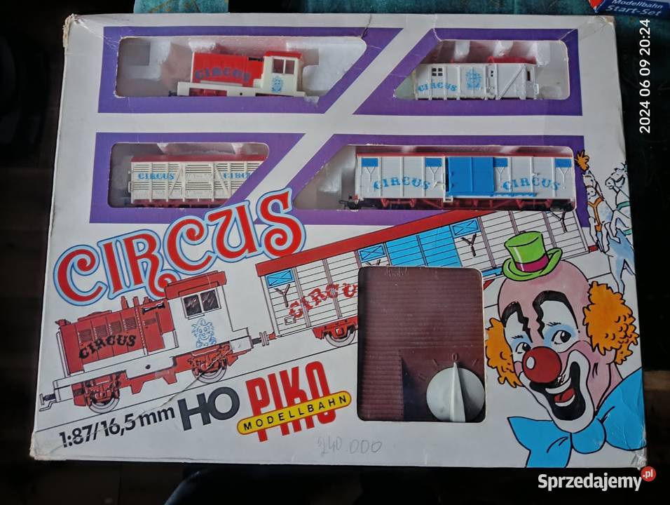Zestaw PIKO CIRCUS kolejka do H0 Modelarstwo sprzedam
