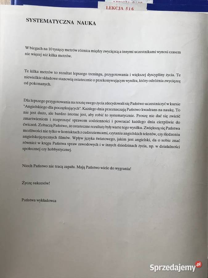 Angielski początkujących jm Szczecin