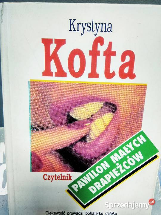 Pawilon małych drapieżców Kofta książki Warszawa sprzedam