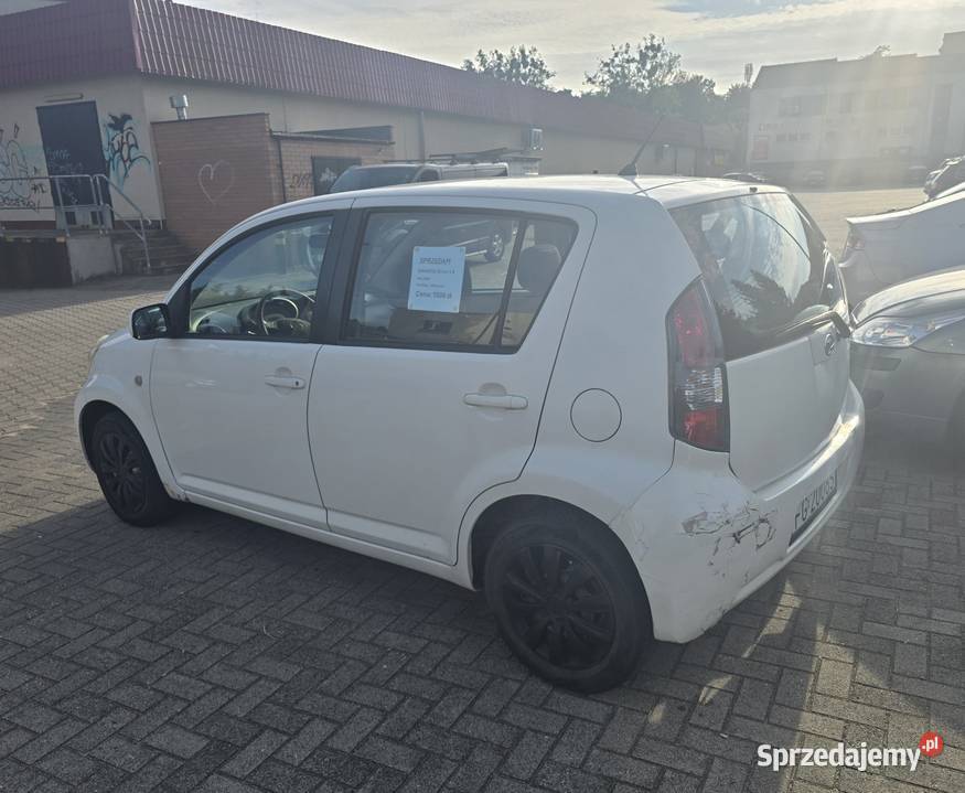 Daihatsu Sirion 10 benzyna 2009r 4/5 Gorzów Wielkopolski