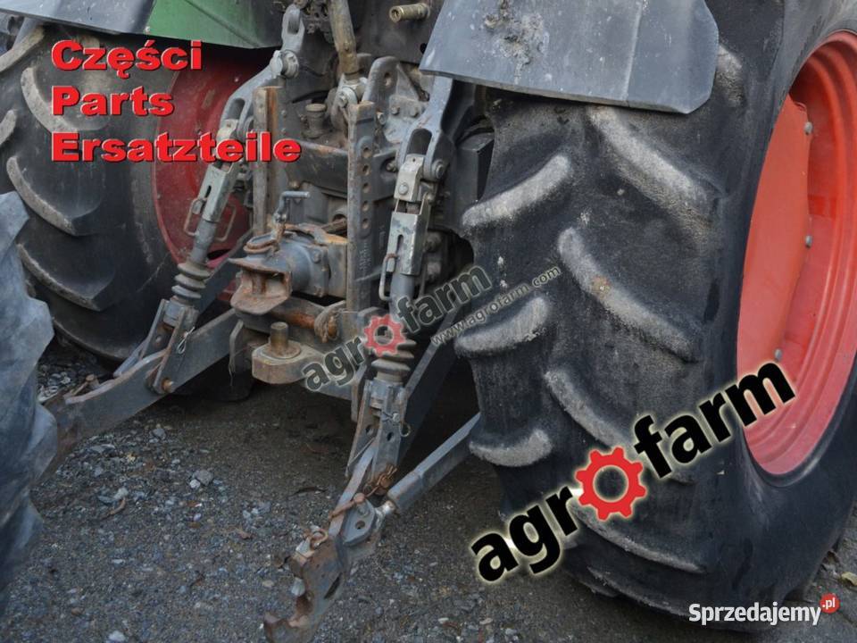 Fendt 410 Vario części skrzynia biegów zwolnica Byków