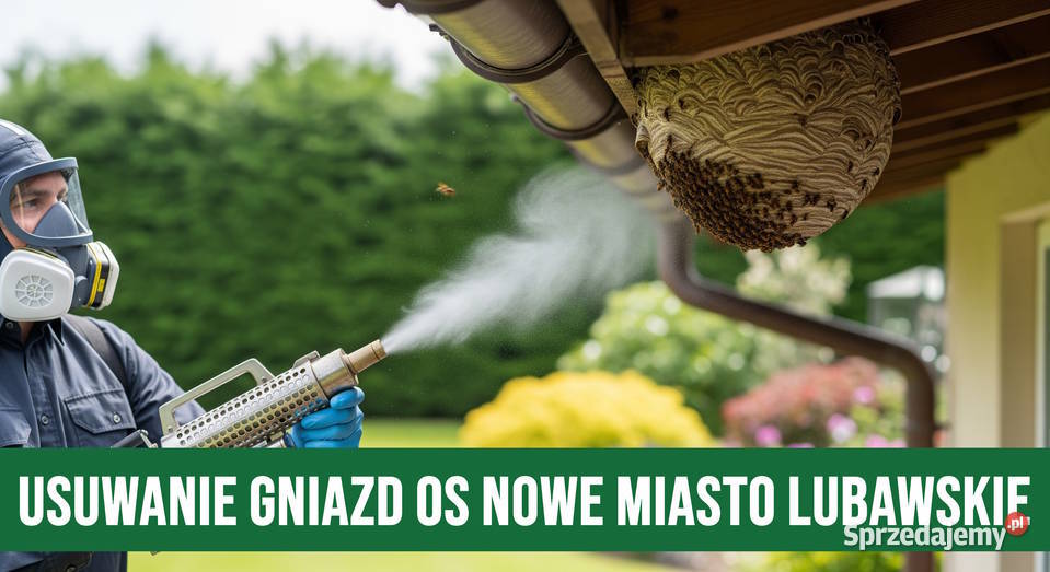 Zwalczanie Os Nowe Miasto Lubawskie Usuwanie Zwalczanie szkodników, deratyzacja