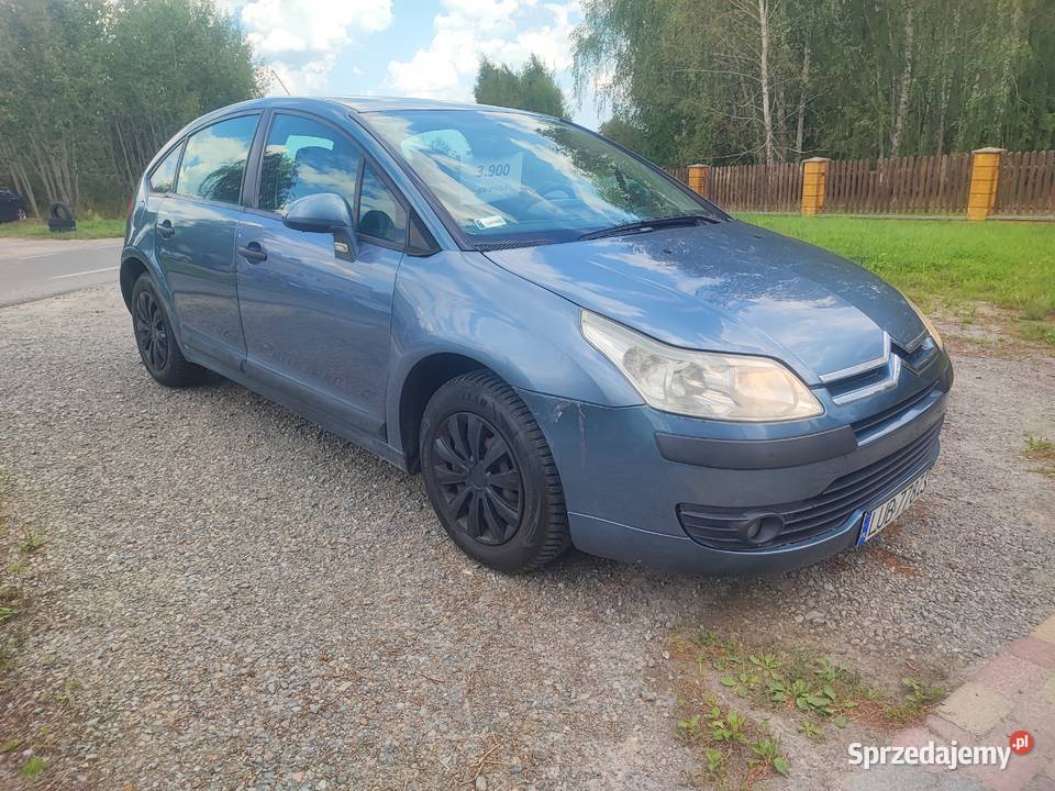 Citroen C4 16 benzyna Rok produkcji 2004 lubelskie Lubartów
