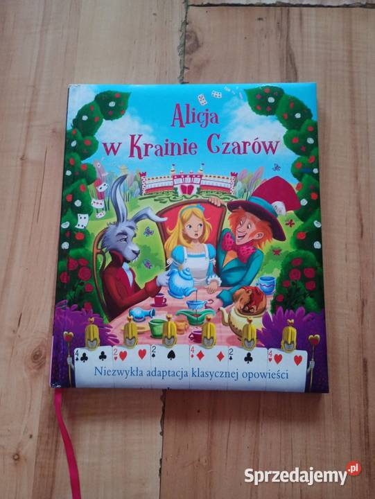 książka Alicja w Krainie Czarów twarda