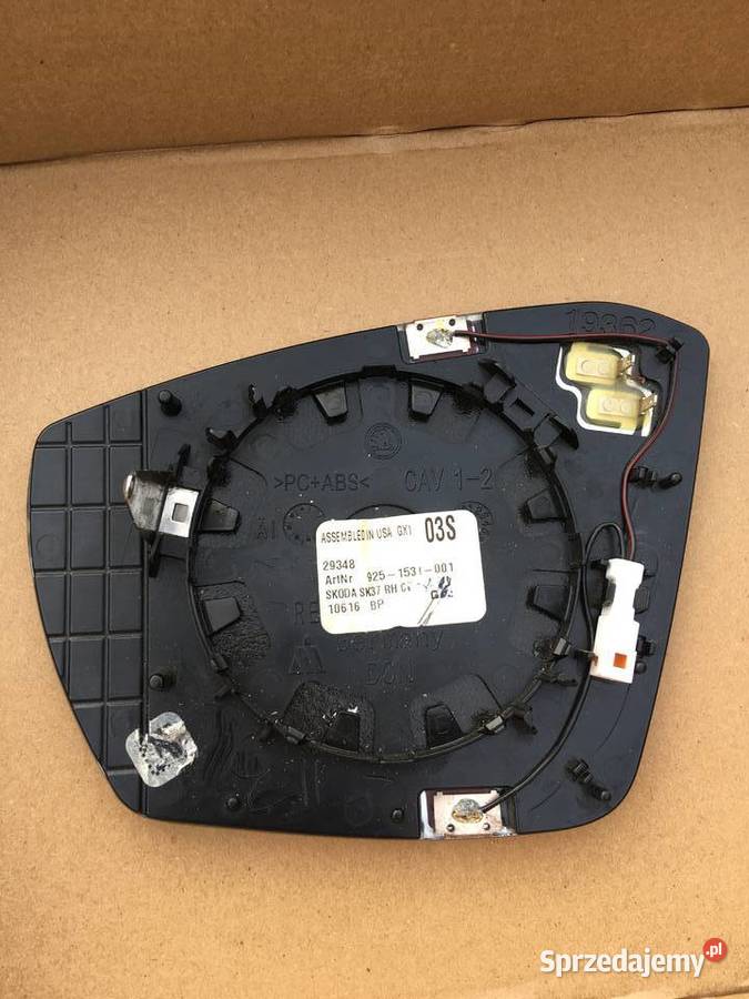 lusterko SKODA OCTAVIA III Fotochrom zachodniopomorskie Szczecin