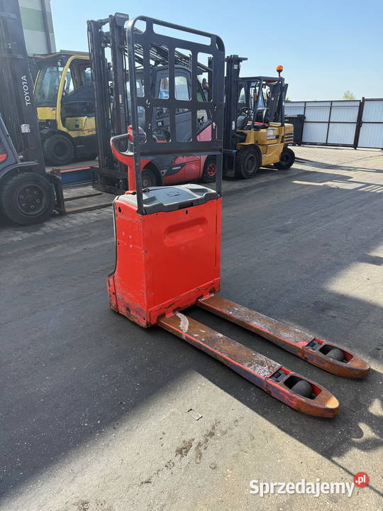 wózek paletowy LINDE T16 2012r przebieg 1625mtg Magazynowanie łódzkie Działoszyn