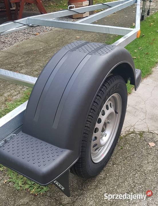 NOWA Mocna firmowaprzyczepa podłodziowa 4 Plewiska sprzedam
