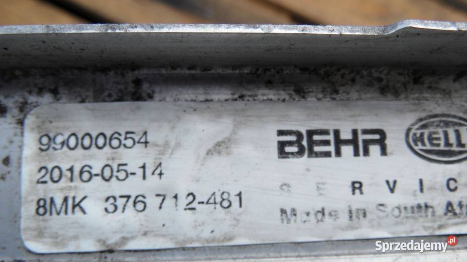 BMW E38 LIFT 01r chłodnica wody 99000654 Chłodnie wody