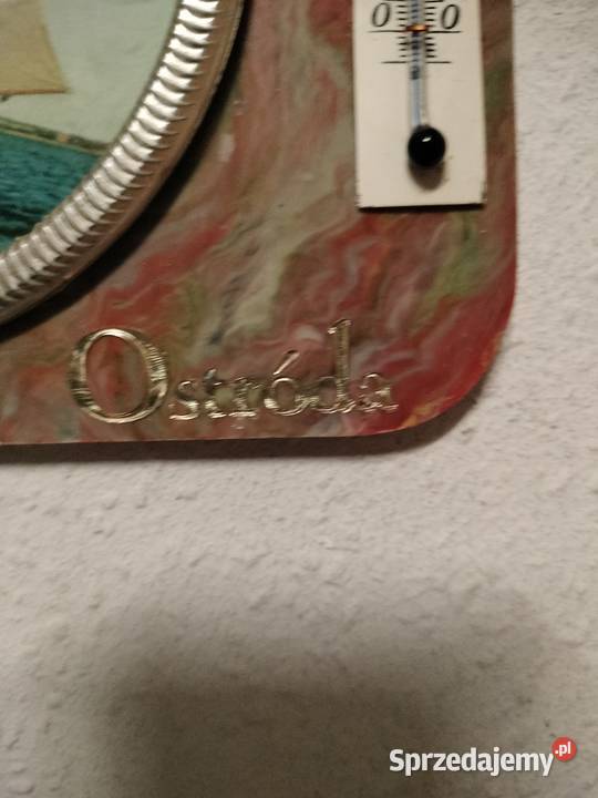 Sprzedam ozdobę z termometrem Ostróda PRL Choszczno