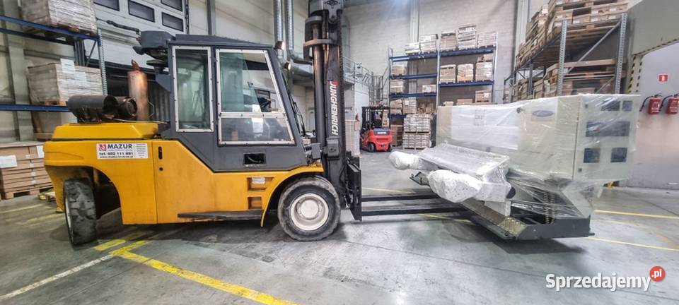 Kraków Mazur wózki widłowe Transport maszyn i