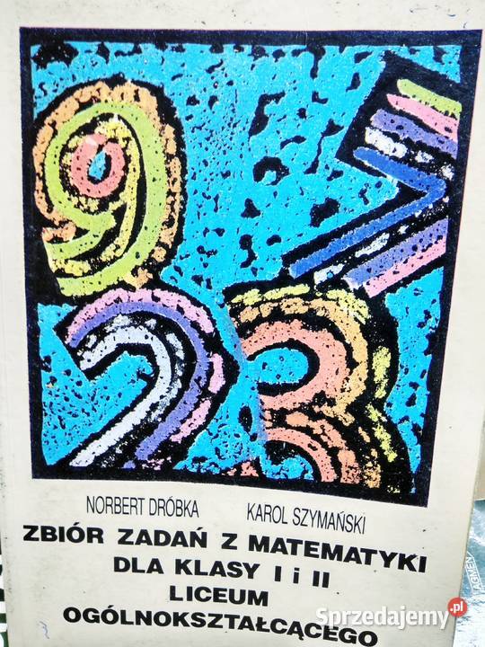 Zbiór zadań z matematyki outlet książki używane Warszawa