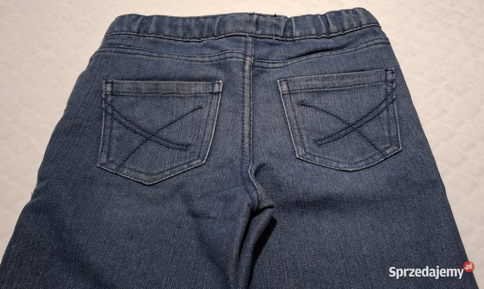 Krótkie spodenki chłopięce niebieskie 122 67 lat Czeladź