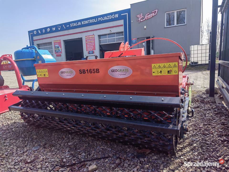 Glebogryzarka separacyjna GEOGRASS SB165 siewnik nieuszkodzony Glebogryzarki Żółkiewka-Osada