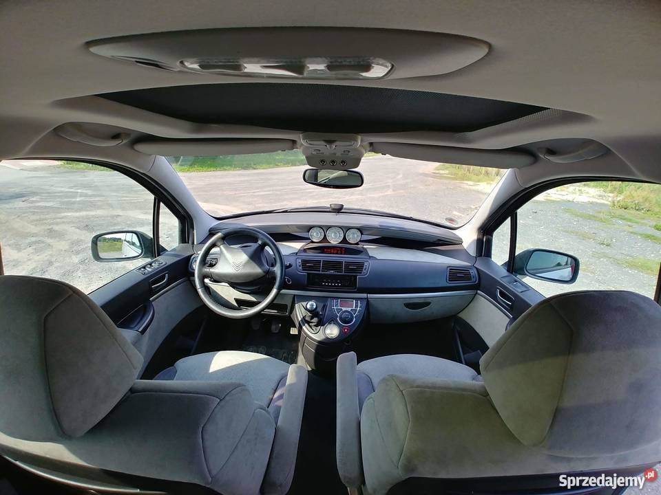 Citroen C8 20 B lpg welurowa tapicerka