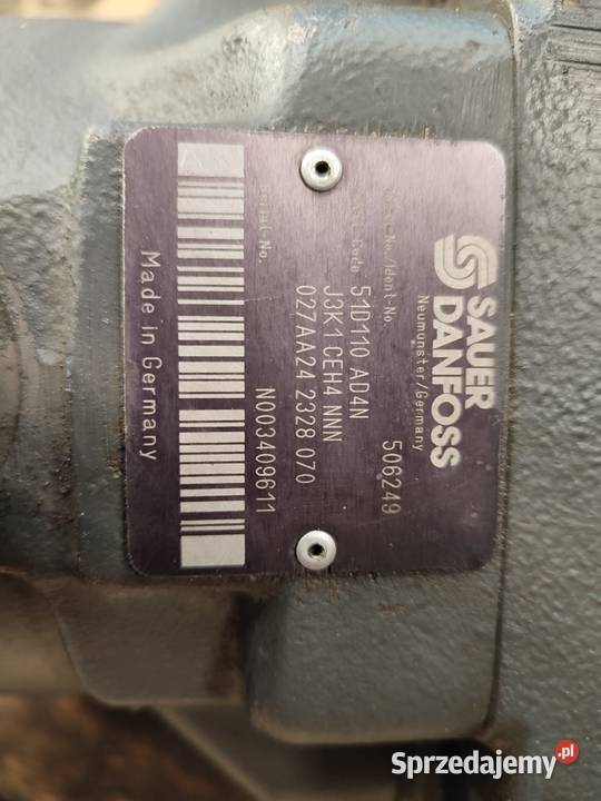 Silnik hydrauliczny Sauer Danfoss 51D110AD4N Wilkowo
