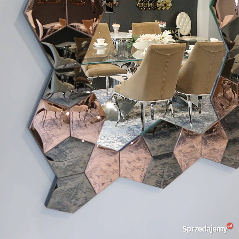 Lustro dekoracyjne glamour prostokątne 75x102 Warszawa