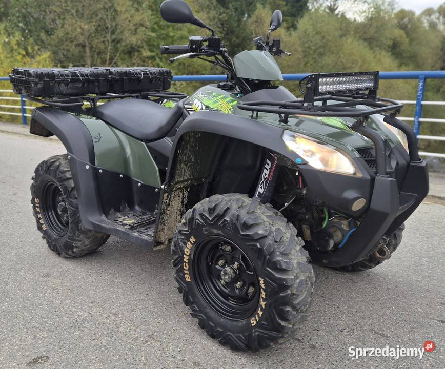 KYMCO MXU 500 ZAREJSTROWANY PLUG Osielec