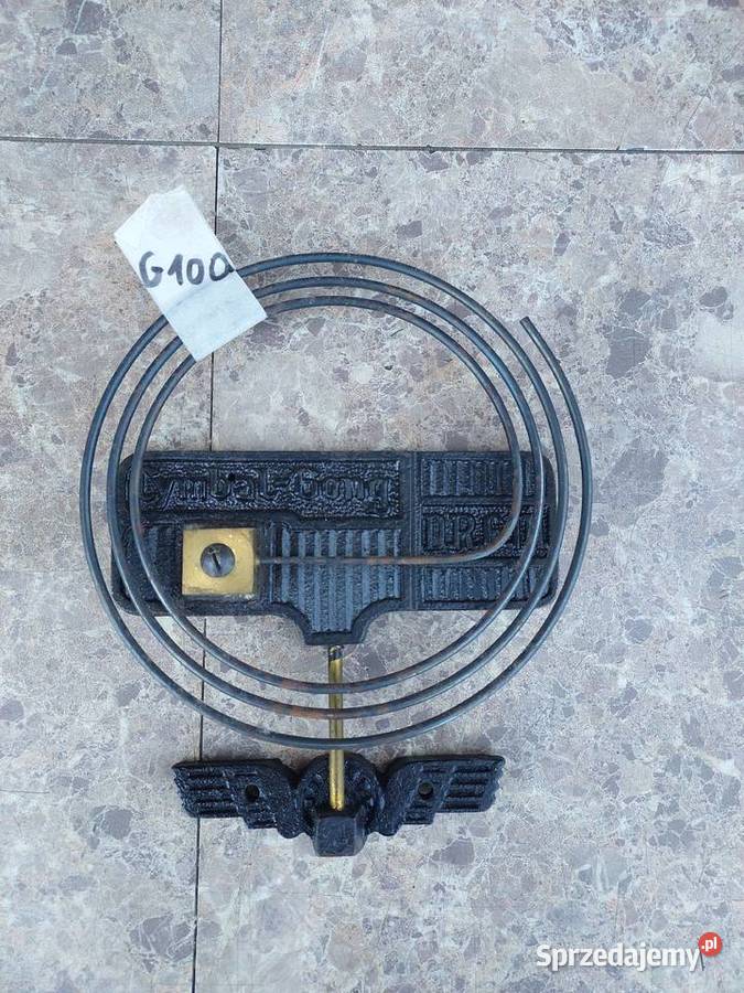 G100 Gong Cymbal starego zegara ściennego Tczew