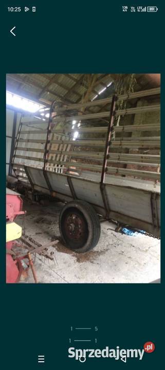 Przyczepa samozbierajaca