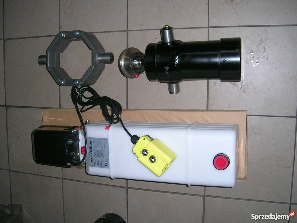 Agregat 12V 16kW z siłownikiem 335mm skok 1050mm Brzozówka
