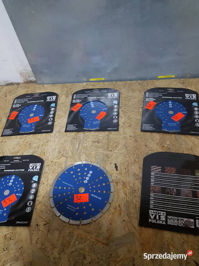 Tarcze segmentowe diamentowe do betonu 230mm Elektryczne Głogowa