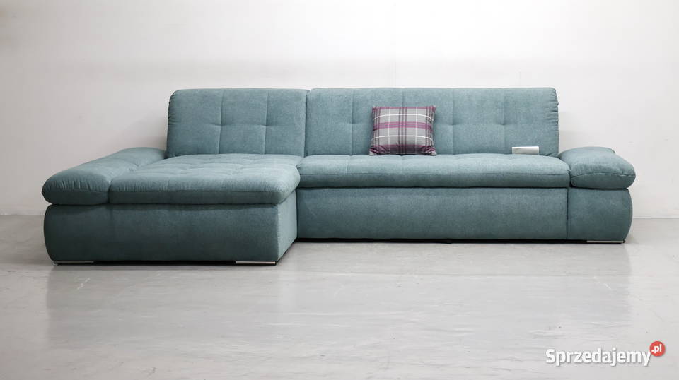 TJX Narożnik z funkcją spania morski kolor Poznań sprzedam