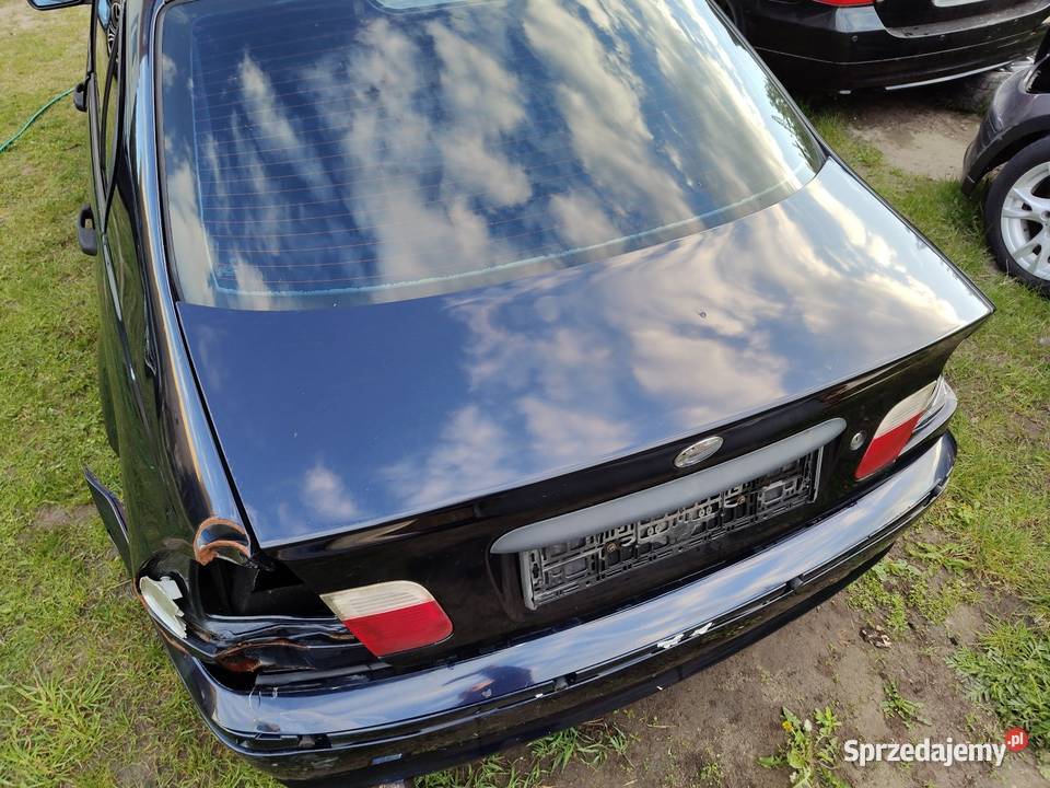 Bmw e46 sedan tylna klapa orientblau metallic Klapy bagażnika Aleksandrów Łódzki