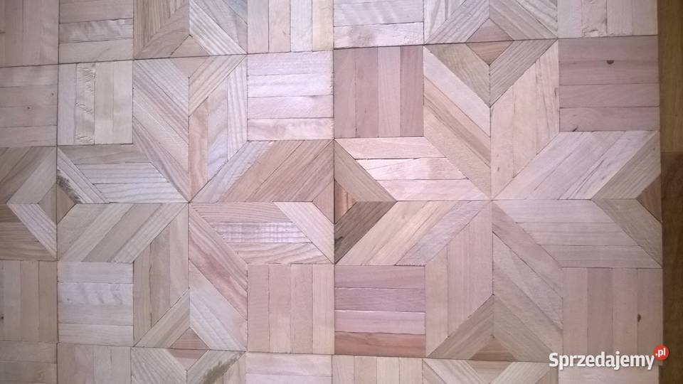 Piękna Mozaika Parkietowa Styl pałacowywzór