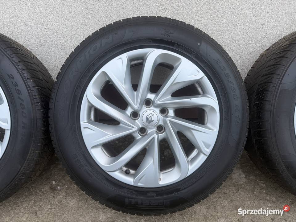 OKAZJA Oryginalne Koła 5x1143 Zimowe Renault małopolskie Kraków sprzedam