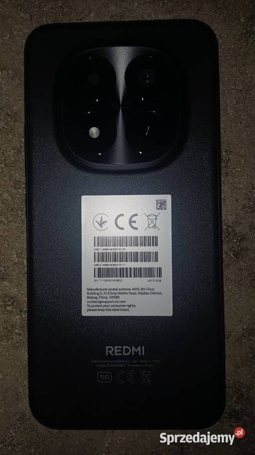 Smartfon XIAOMI Redmi Note 15 Pro 5G 12512GB 683 Stronie