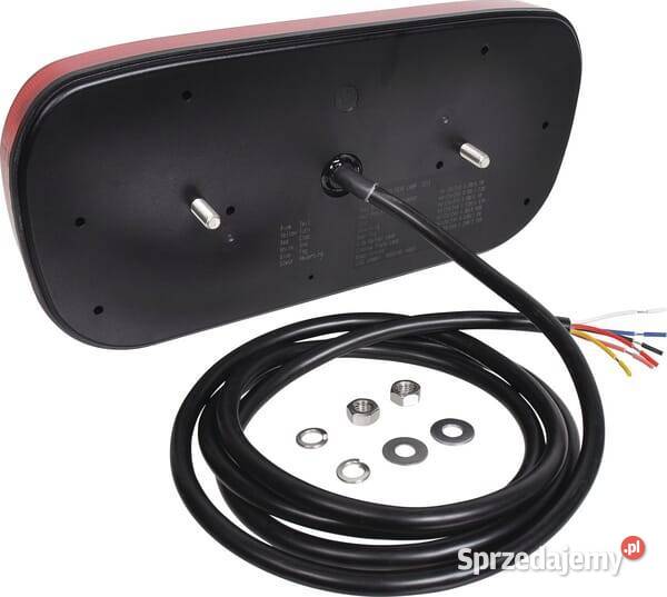 Lampa tylna zespolona LED lewa prostokątna 1224V Kamionna