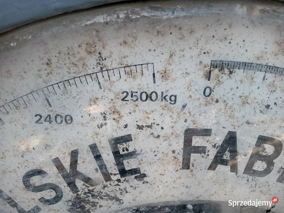 węzeł betoniarski waga materjałów sypkich